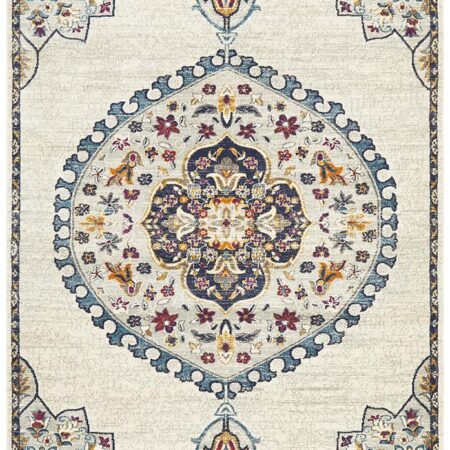 Rug Culture Babylon 202 White Rectangle Rug