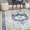 BLN-201-NAVY Modern Blue Rug - The Flooring Guys