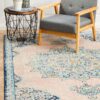 AVE-706-FLAM Modern Blue Rug - The Flooring Guys