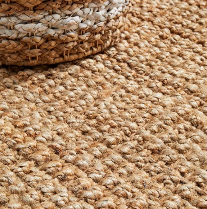 Rug Culture Chunky Natural Fiber Barker Rectangle Rug - The Flooring Guys