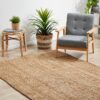 Rug Culture Chunky Natural Fiber Barker Rectangle Rug