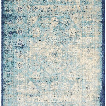 Rug Culture Wind Stunning Designer Blue Rectangle Rug