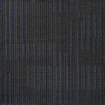 NFD Arizona Oxford Blue on Black Carpet Tiles