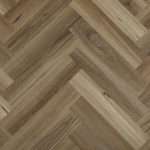 Belle Vie Spotted Gum Herringbone Hybrid Flooring