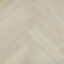 Castel Nuovo Pearl White Herringbone Engineered