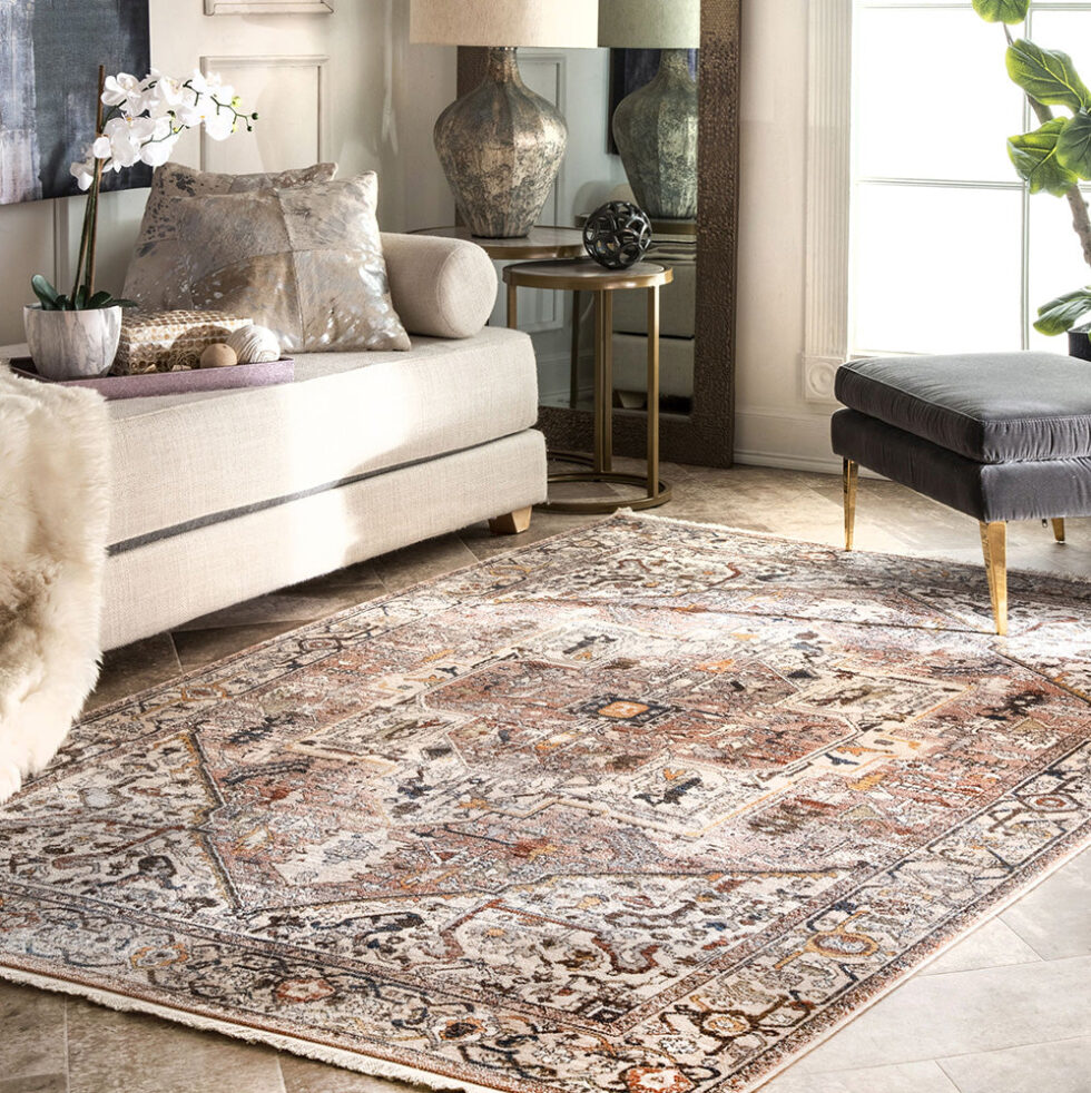 Rug Culture Heriz Mushroom Rectangle Rug The Flooring Guys