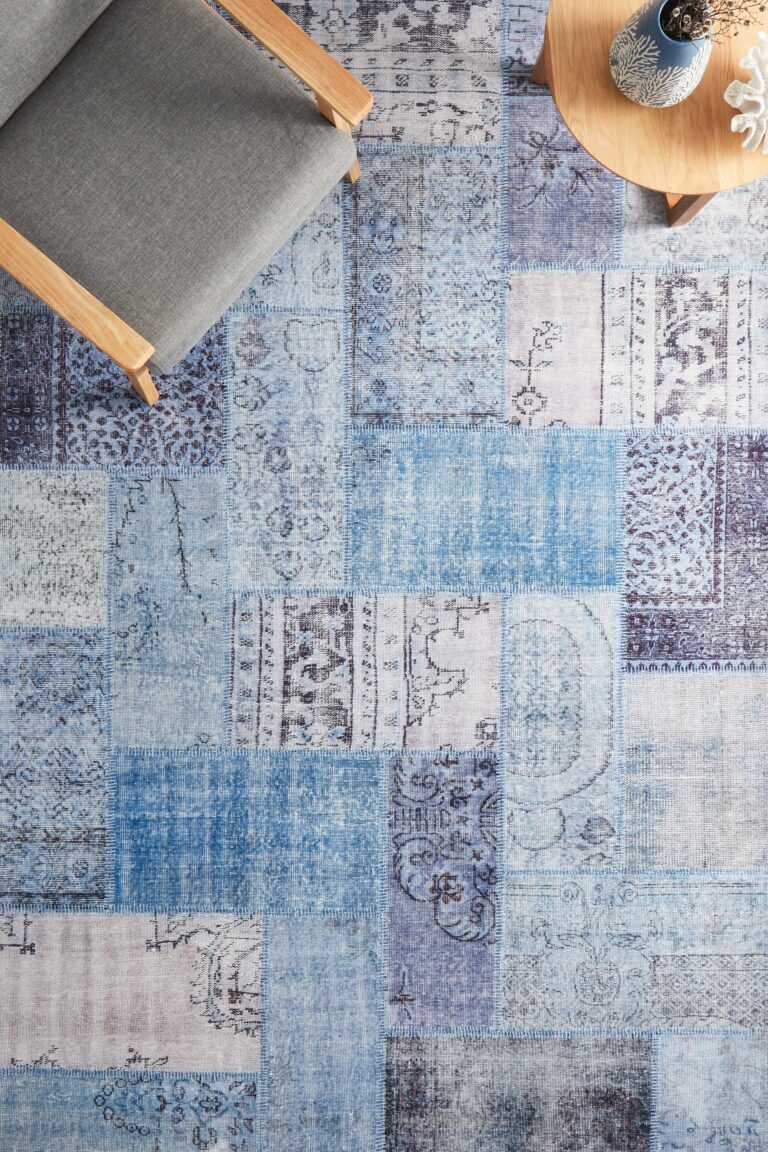 Rug Culture Illusions 121 Denim Rectangle Rug - The Flooring Guys