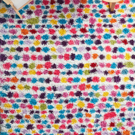 Rug Culture Vegas Dot Multi Rectangle Rug
