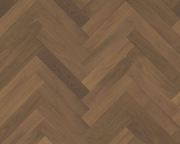 Wonderwood Herringbone Smoked Brown Engineered Timber Flooring