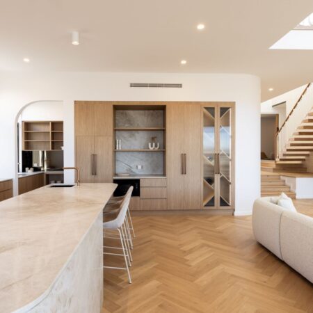 Wonderwood Herringbone Light Neutral Engineered Timber Flooring