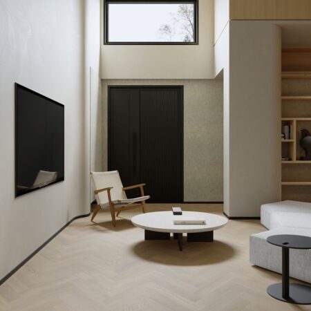 Wonderwood Herringbone Casper White Engineered Timber Flooring