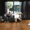 Quick-Step Readyflor 1 strip Spotted Gum flooring in a room setting