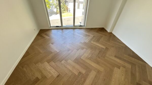 iDesign Herringbone Coral Sand Engineered Timber Flooring