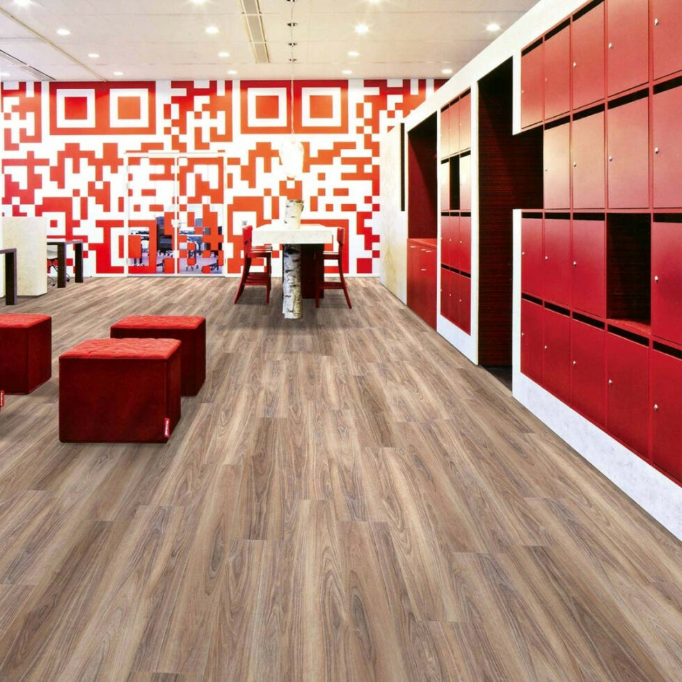 Airlay Alpine Chestnut Vinyl Plank Flooring Loos Lay Vinyl Planks