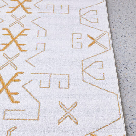 Rug Culture Paradise Cala Gold Rectangle Rug