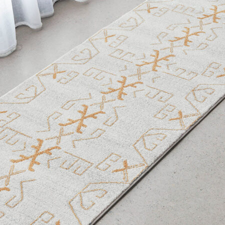 Rug Culture Paradise Cala Gold Runner Rug