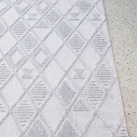 Rug Culture Marigold Lisa Silver Rectangle Rug