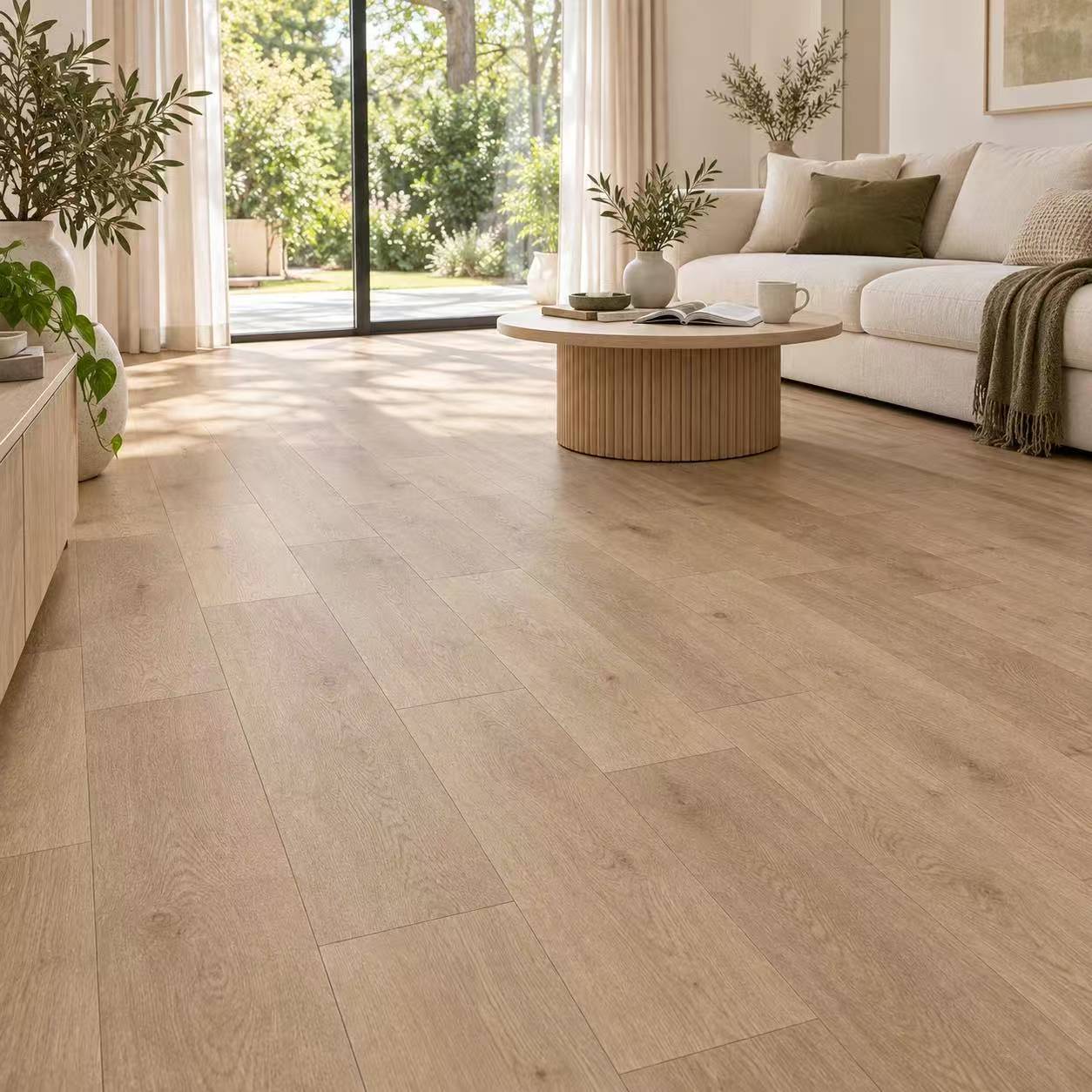 BestBuys Neutral Oak Hybrid Flooring
