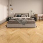 Aqua Wood Plus Blackbutt Laminate Herringbone Flooring