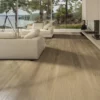 Swish Oak Contemporary engineered timber flooring laid in a residential living room