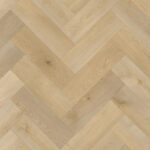 Elsa Champagne Oak Herringbone Vinyl Plank Flooring