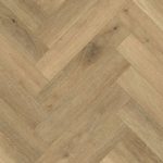 Elsa Natural Oak Herringbone Vinyl Plank Flooring