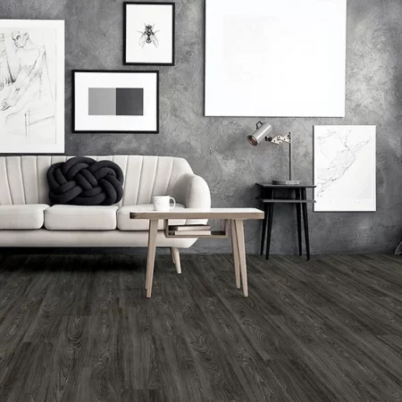 Decoline Oasis Charcoal Vinyl Plank Flooring