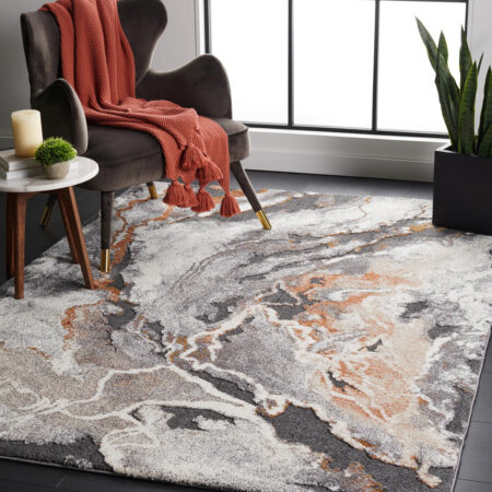 Rug Culture Mineral 222 Rust Rug