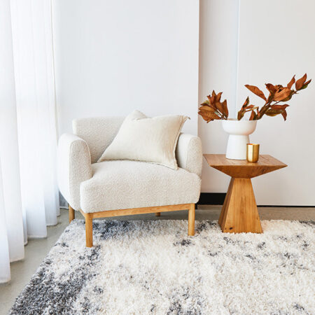 Rug Culture Moonlight Opal Steel Rug