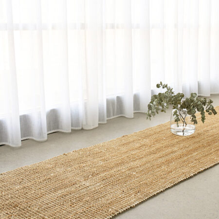Rug Culture Madras Marlo Natural Runner Rug