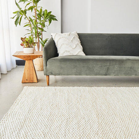 Rug Culture Hive White Rug