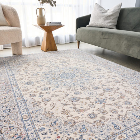Rug Culture Melody Kashan Ivory Rug