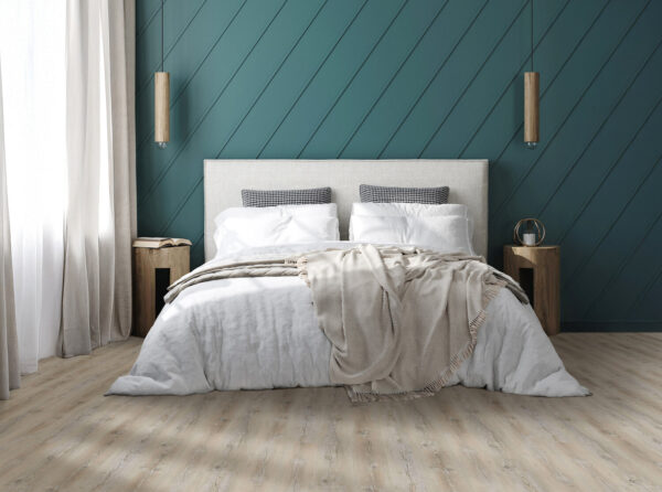 Kenbrock SmartDrop Ultimate Cracked Limed Oak Vinyl Plank Flooring Scene