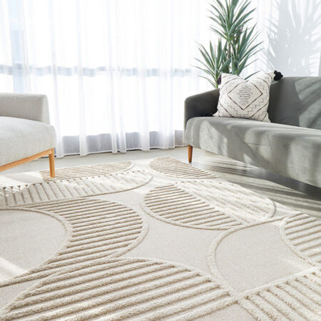 Rug Culture Lotus Leo Beige Rug