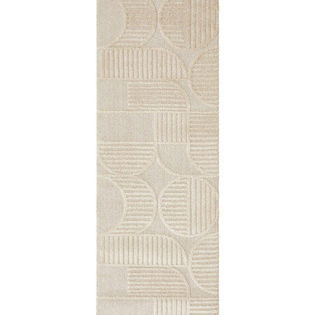 Rug Culture Lotus Leo Beige Runner Rug