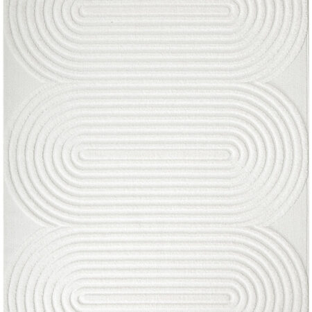 Rug Culture Lotus Carl White Rug