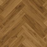 Quick-Step Ciro Botanic Caramel Oak Hybrid Herringbone Flooring