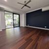 Preference Easi-Plank SPC Jarrah hybrid flooring in a room setting