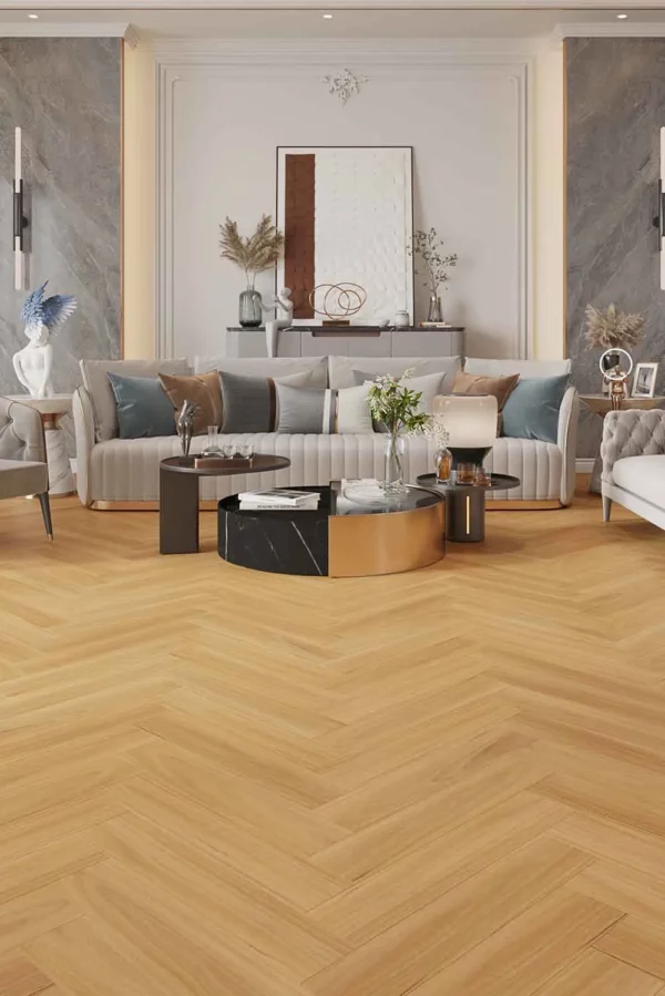 Riverhill Elegant Natural Blackbutt hybrid flooring