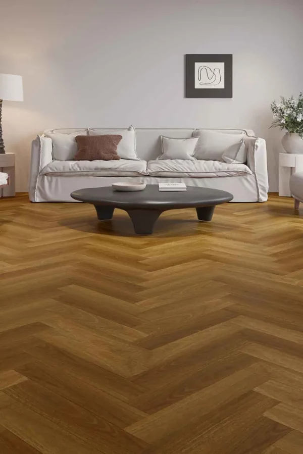Riverhill Elegant Pacific Spotted Gum hybrid flooring