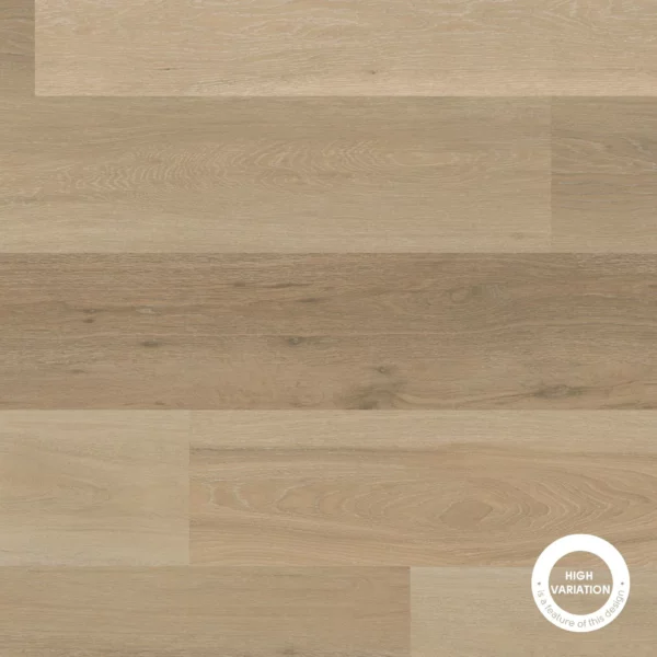 Karndean Korlok Bisque Ash 6.5mm rigid core hybrid flooring plank