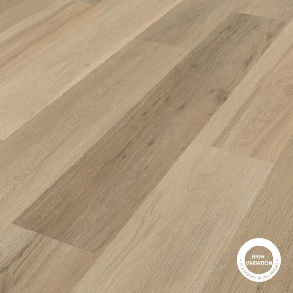 Karndean Korlok Bisque Ash flooring in a room setting