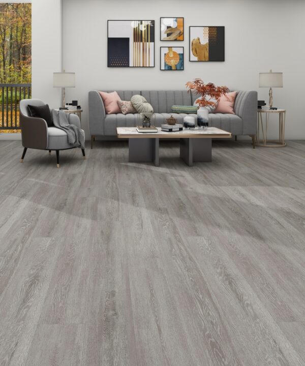 Big Panda Eclipse Silver Grey hybrid flooring