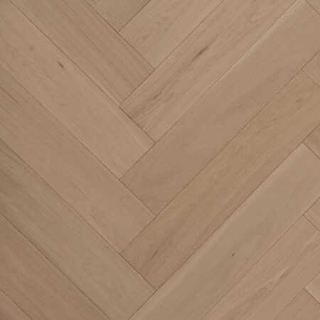 Pronto Parchment Herringbone Engineered Oak Flooring