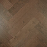 De Marque Oak Herringbone Dark Brown Engineered Timber Flooring