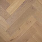 De Marque Oak Herringbone Colonial Grey Engineered Timber Flooring