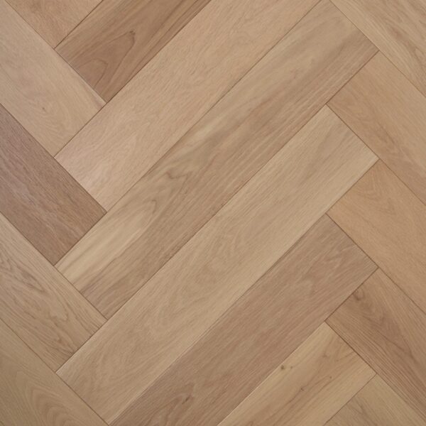 De Marque Oak Pure Natural engineered herringbone