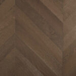 De Marque Oak Chevron Dark Brown Engineered Timber Flooring