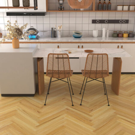 Clever Choice Shield Everlast Atlantic Blackbutt Herringbone Laminate Flooring