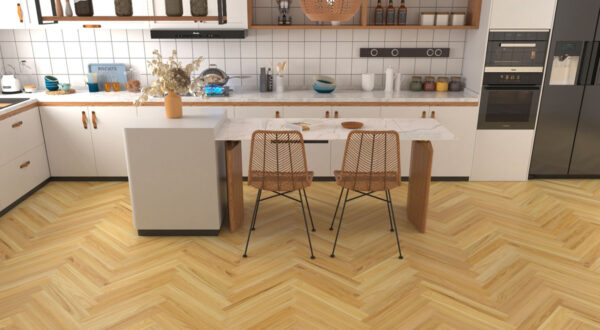 Clever Choice Shield Everlast Atlantic Blackbutt Herringbone Laminate Flooring